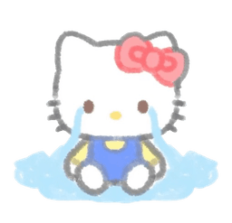 sad kitty